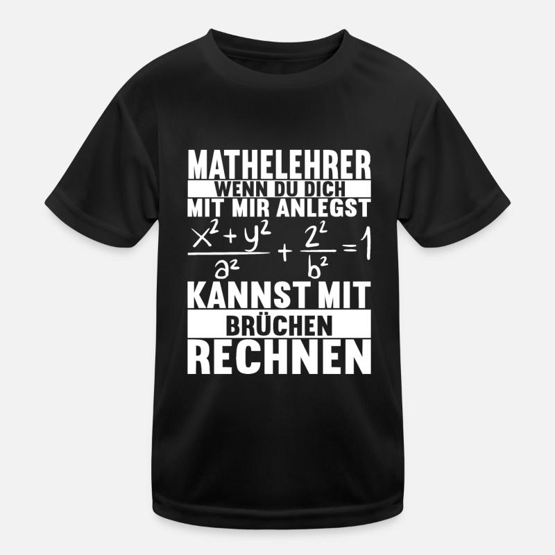 Mathe Mathelehrer Kinder Funktions-T-Shirt