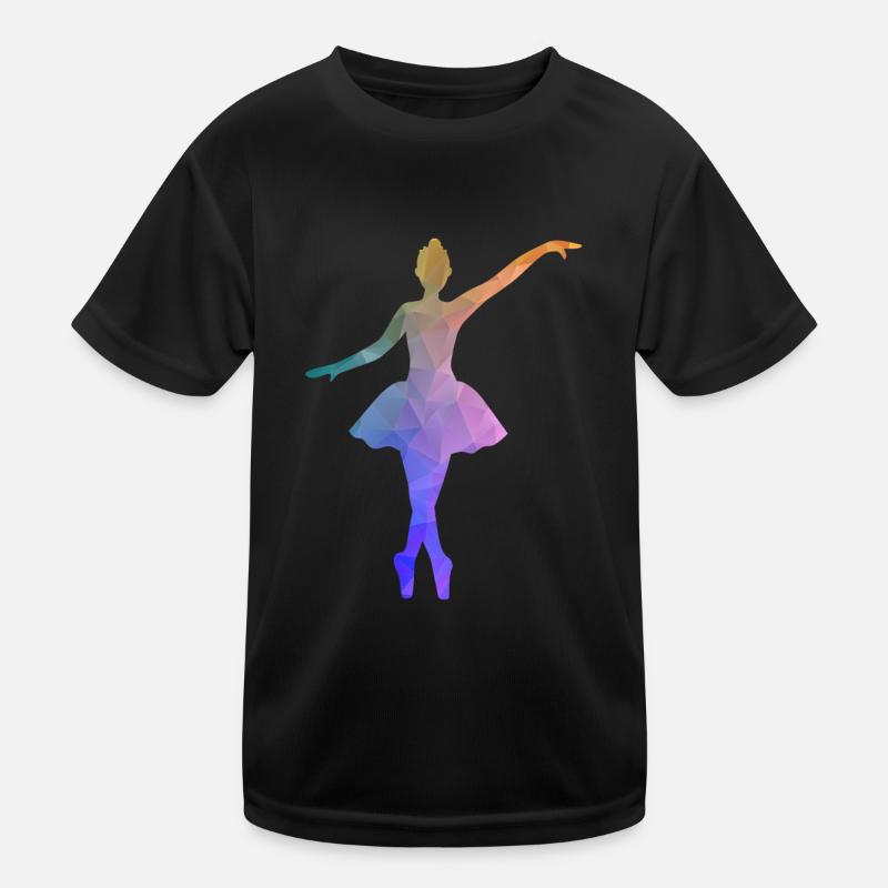 Ballet Dance Class Gift Dance Dancer Ballerina Kids Functional T-Shirt