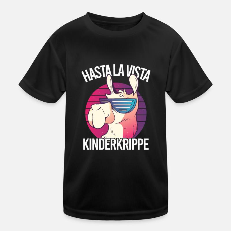 Kinderkrippe Geschafft Krippe Geschafft Kinder Funktions-T-Shirt