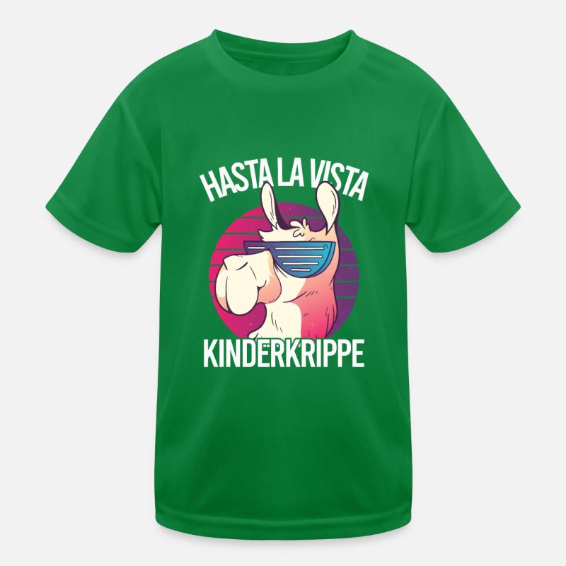 Kinderkrippe Geschafft Krippe Geschafft Kinder Funktions-T-Shirt