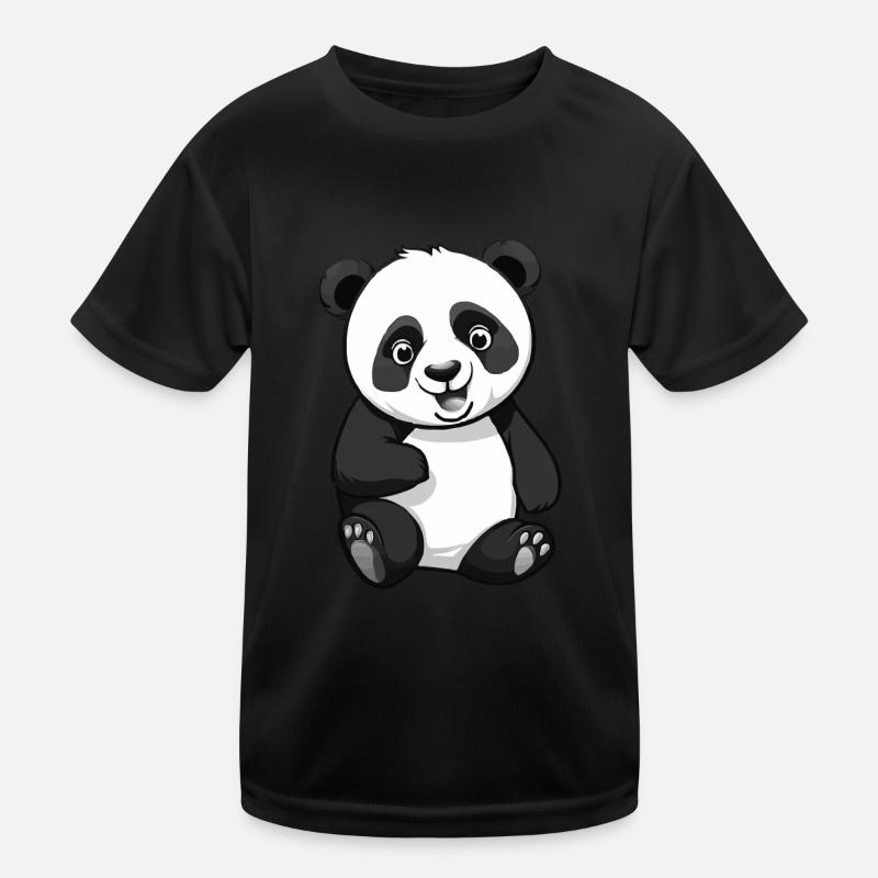 Panda Ours T-shirt sport Enfant
