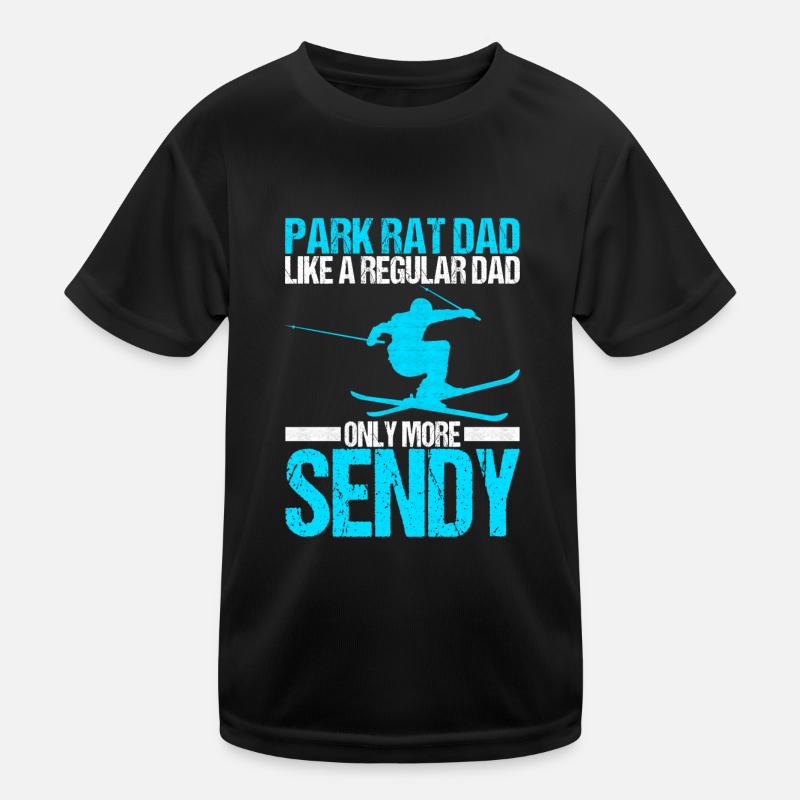 Skiers Kids Functional T-Shirt