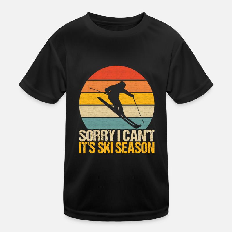 Skiers Kids Functional T-Shirt