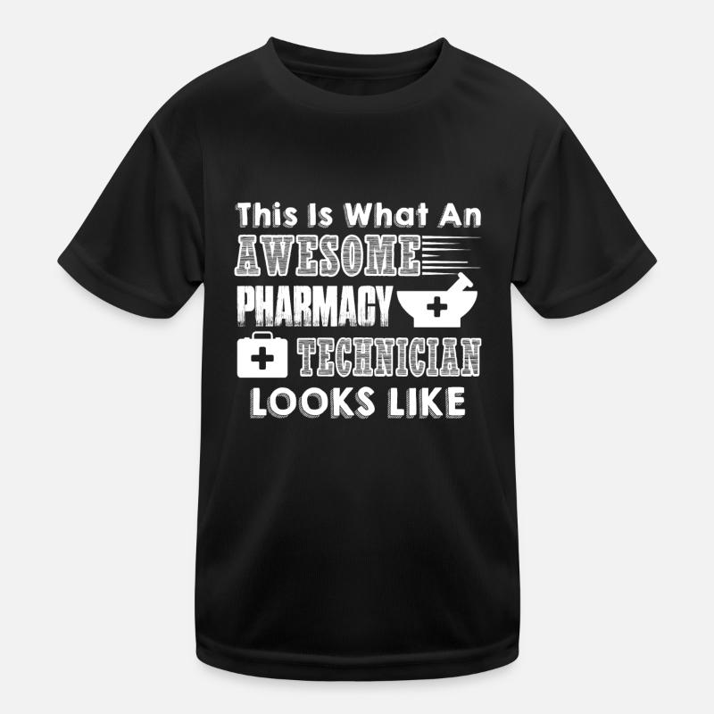 Pharmacy Technician Awesome Pharmacy Technician Kids Functional T-Shirt