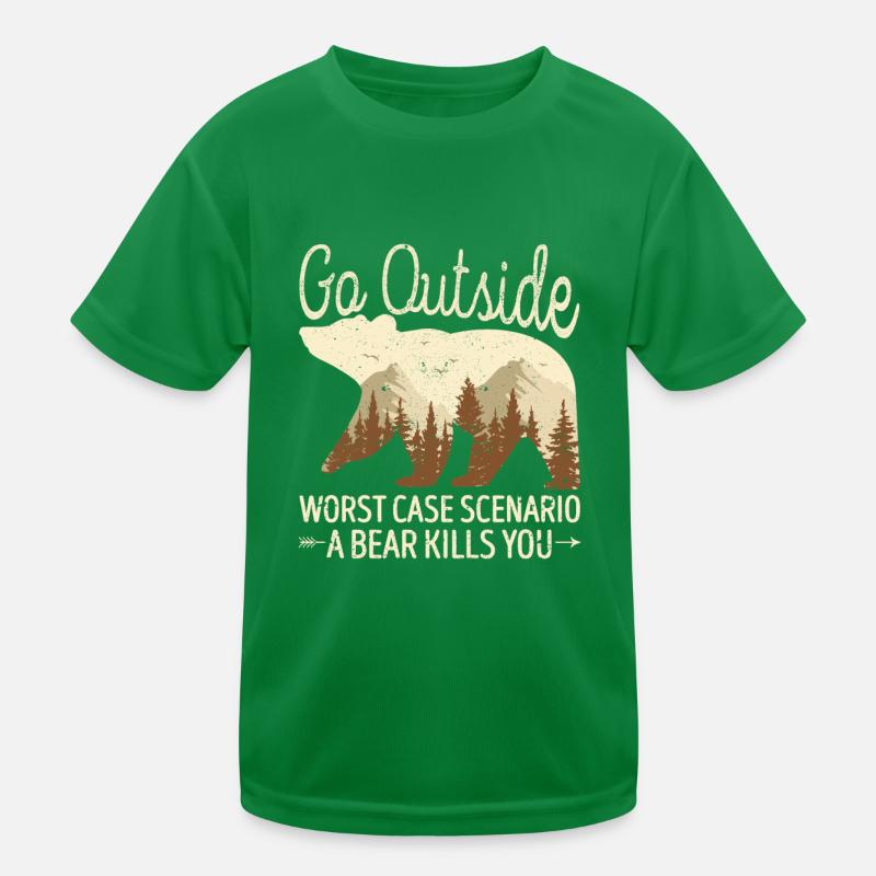 Bringen Sie einen Kompass mit Es ist peinlich Kinder Funktions-T-Shirt