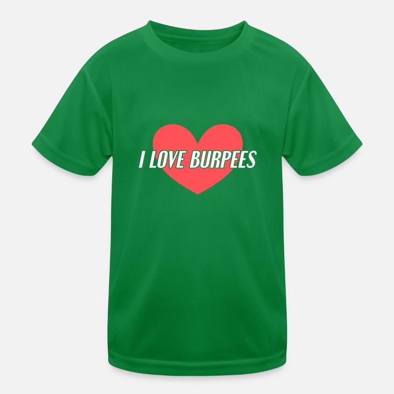J’adore les burpees T-shirt sport Enfant