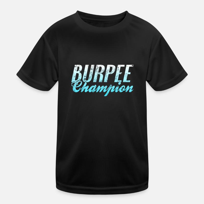 Burpee Champion T-shirt sport Enfant