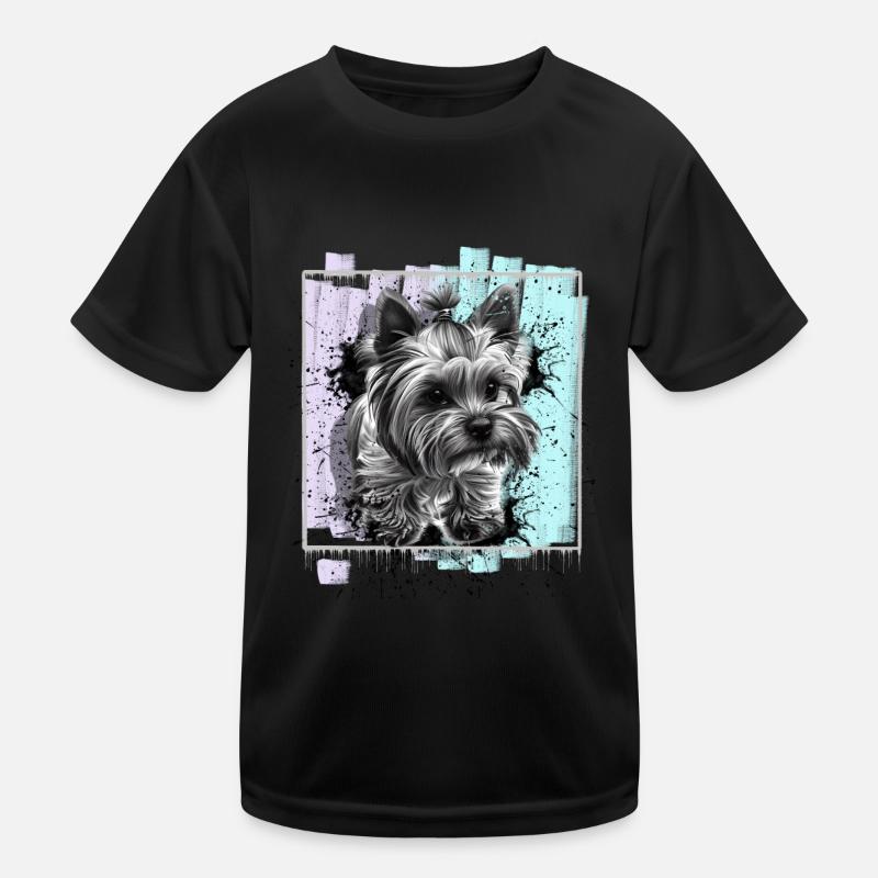 Yorkshire Terrier T-shirt sport Enfant