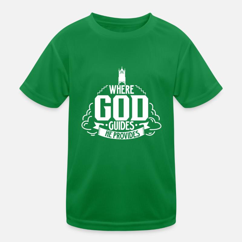 Jesus Christianity God Praying Prayer Pastor Kinder Funktions-T-Shirt