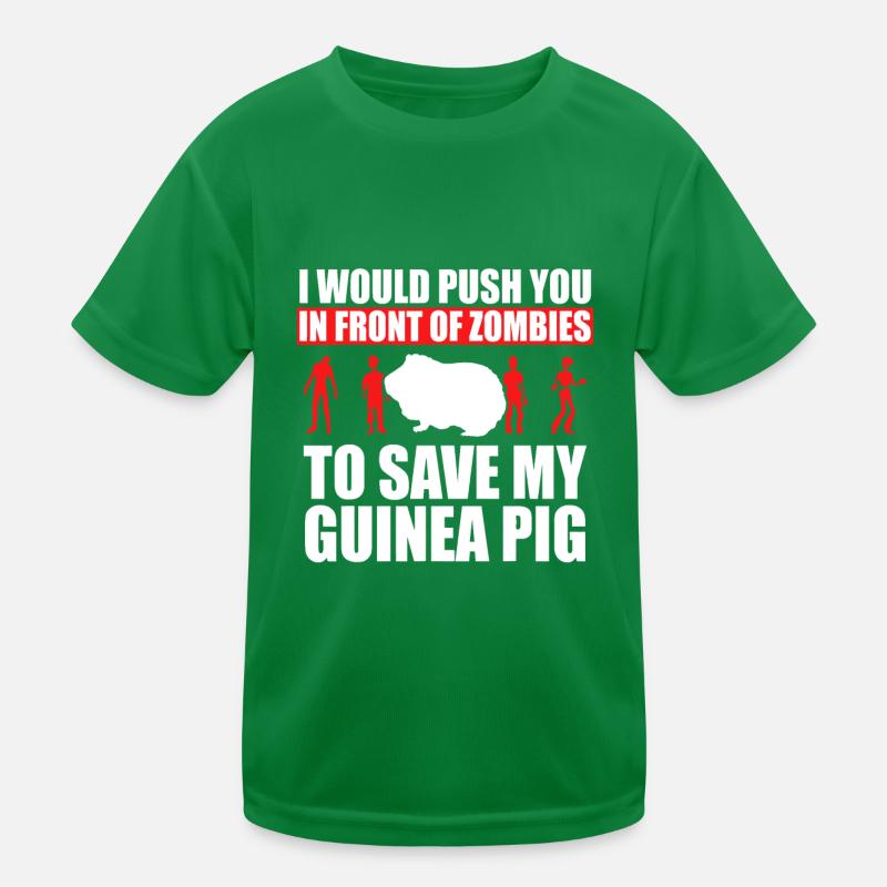 Idée cochon d’Inde, Save My Pet Guinea Pig T-shirt sport Enfant