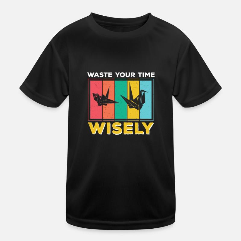 Amusement Perdez votre temps à bon escient, T-shirt sport Enfant