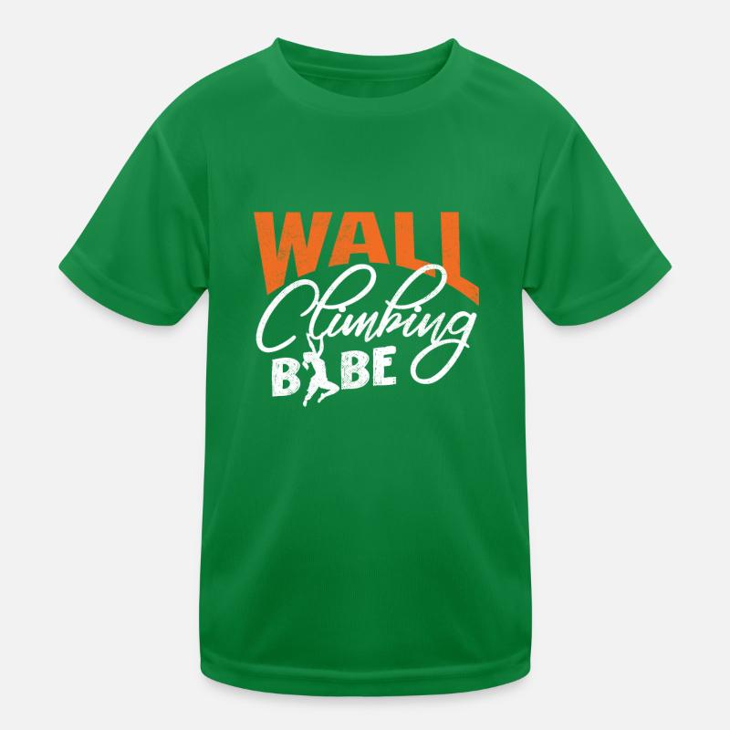 Grimpeurs muraux, grimpeurs de murs T-shirt sport Enfant