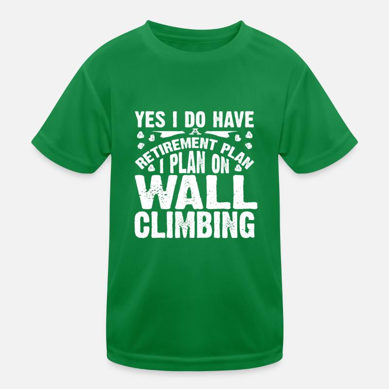 Grimpeurs muraux, grimpeurs de murs T-shirt sport Enfant