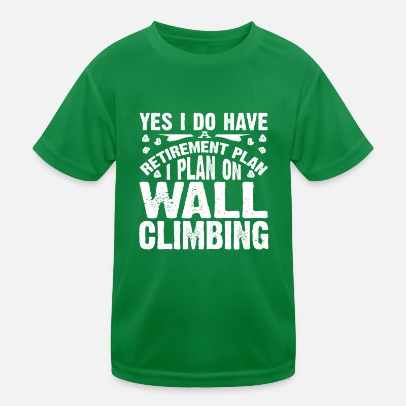 Grimpeurs muraux, grimpeurs de murs T-shirt sport Enfant