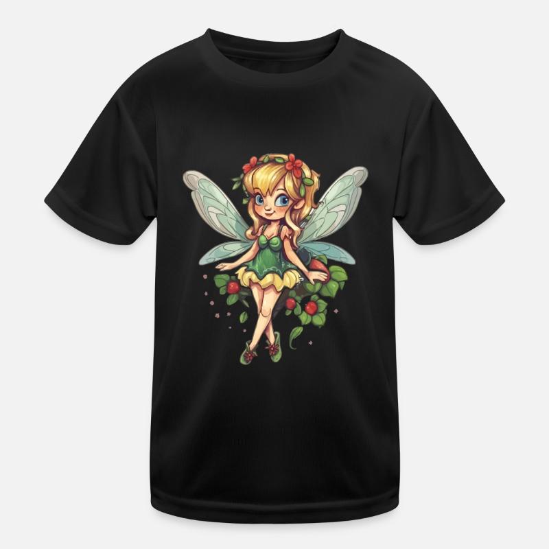 Fee Märchenfigur Magisch Kinder Funktions-T-Shirt
