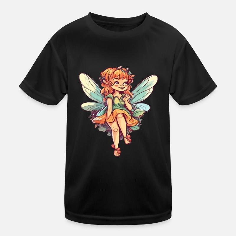 Gute Fee Magisch Fantasie Kinder Funktions-T-Shirt