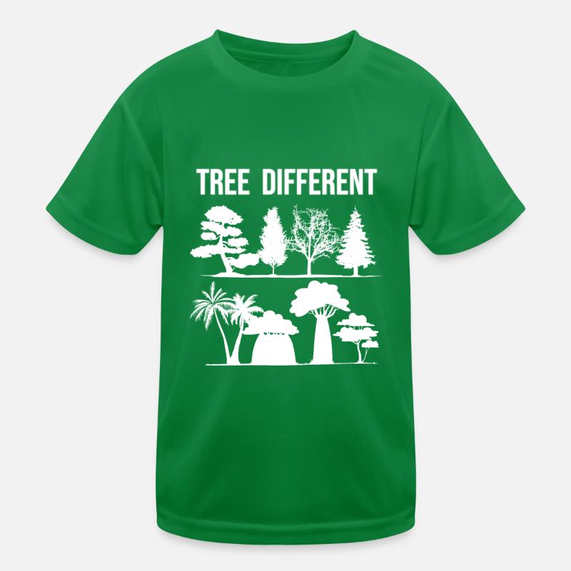 Tree Different - sei anders - sei du selbst Kinder Funktions-T-Shirt