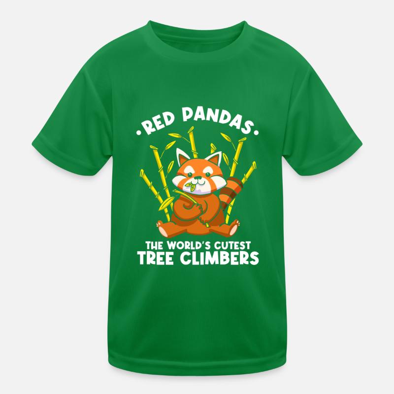 Roter Panda Die niedlichsten Baumkletterer der Welt Kinder Funktions-T-Shirt
