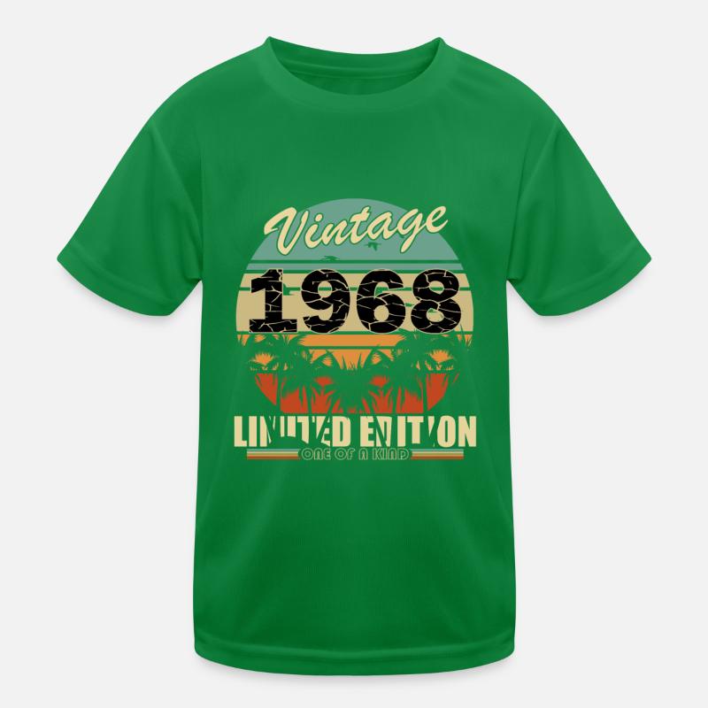 Born in 1968 Kids Functional T-Shirt