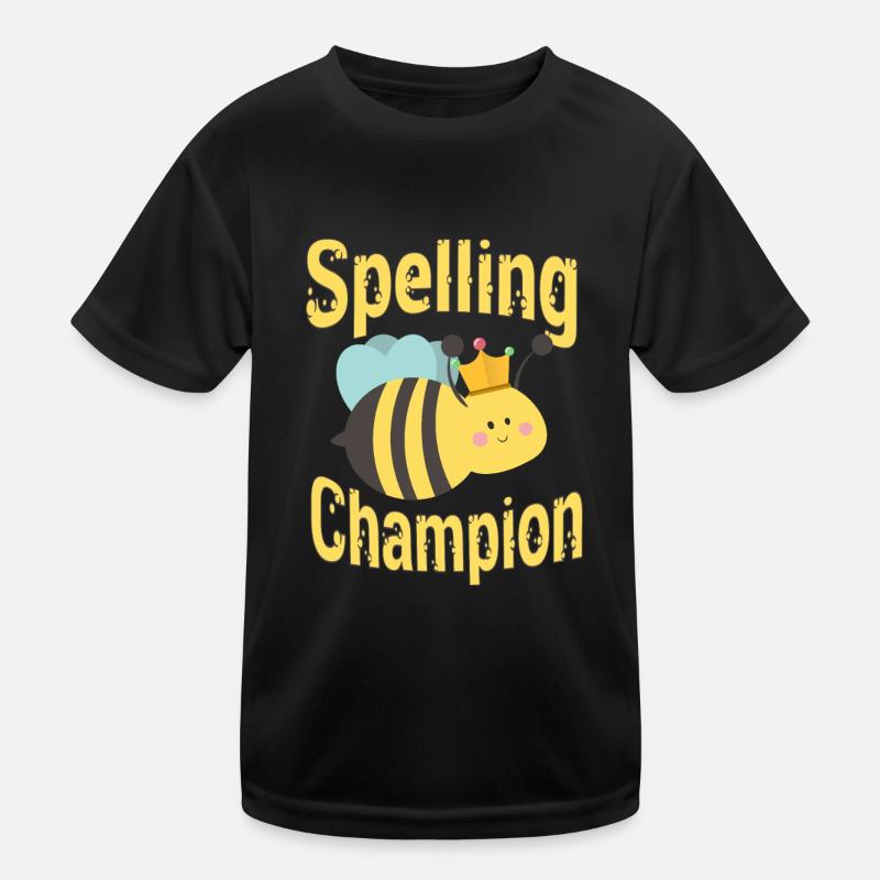 Spelling competition champion Kids Functional T-Shirt