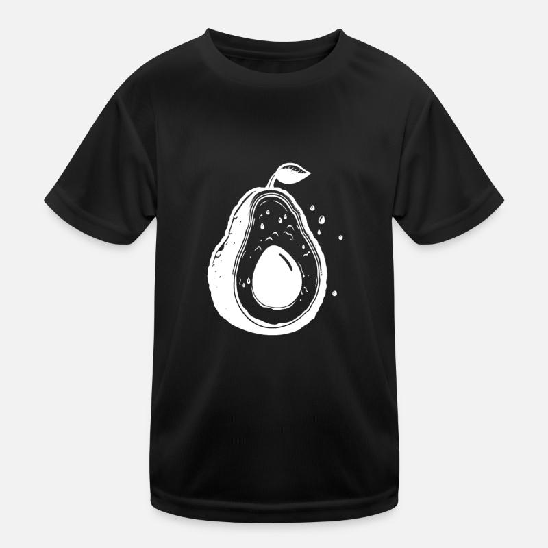 Avocado Kinder Funktions-T-Shirt