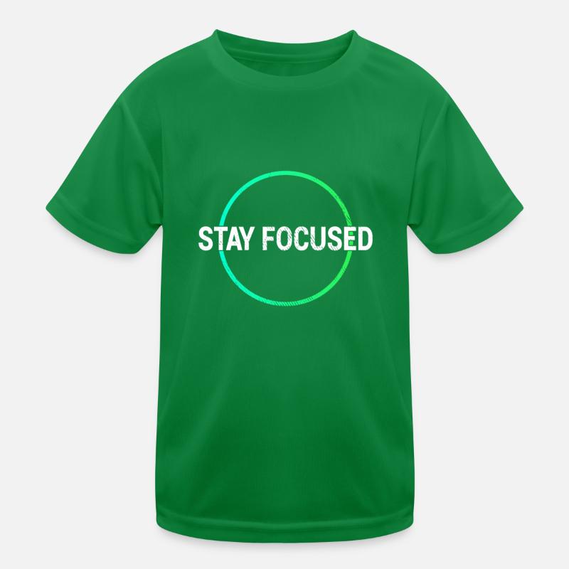 Focus Learning Shirt Kids Functional T-Shirt