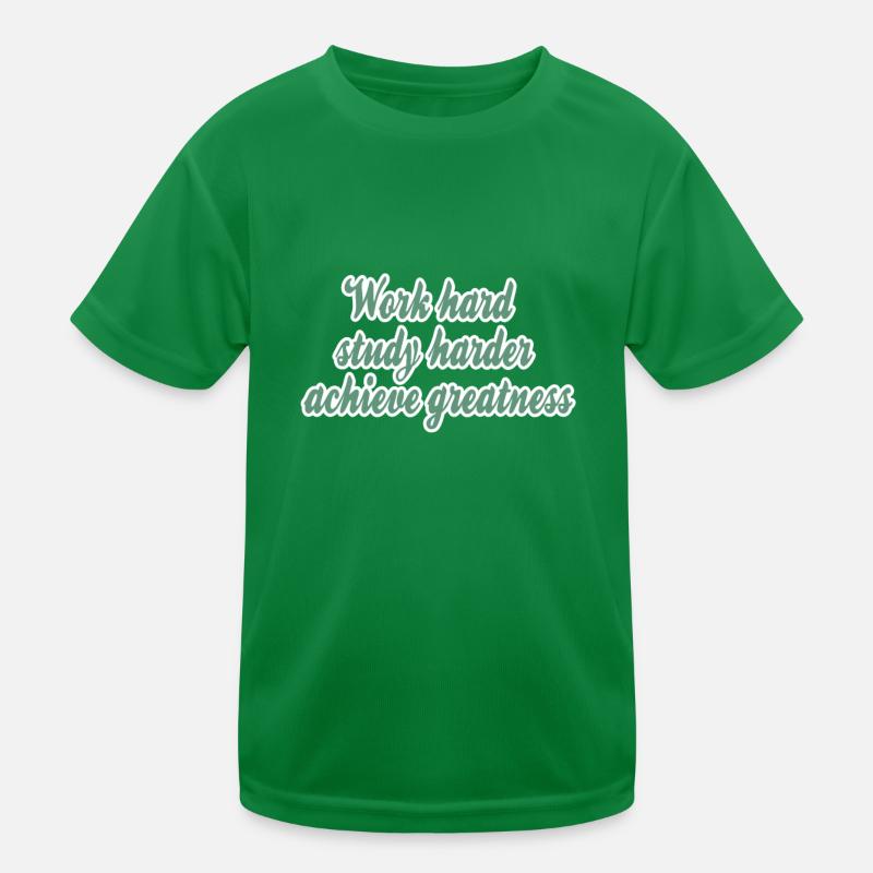 Erfolg Motivation Spruch Kinder Funktions-T-Shirt