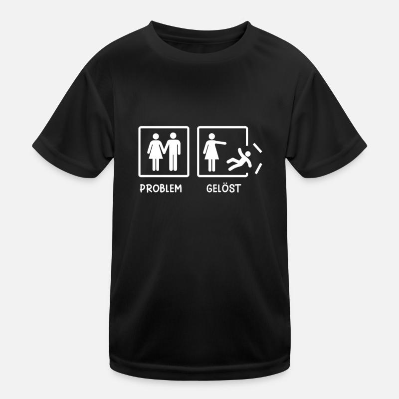 Problem Gelöst Scheidungsparty Scheidung Kinder Funktions-T-Shirt