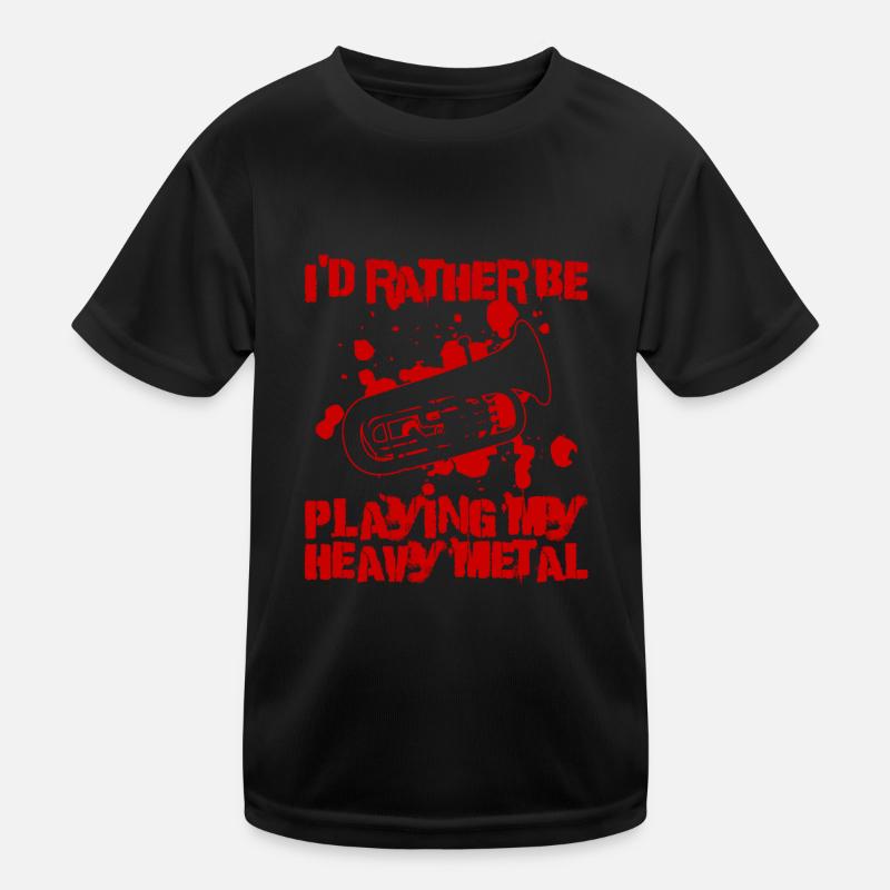 Euphonium-design Für Blasorchesterspieler Kinder Funktions-T-Shirt