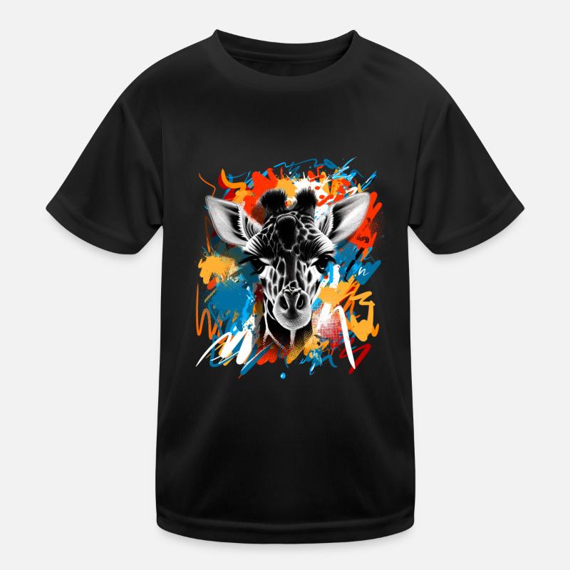 Girafe T-shirt sport Enfant