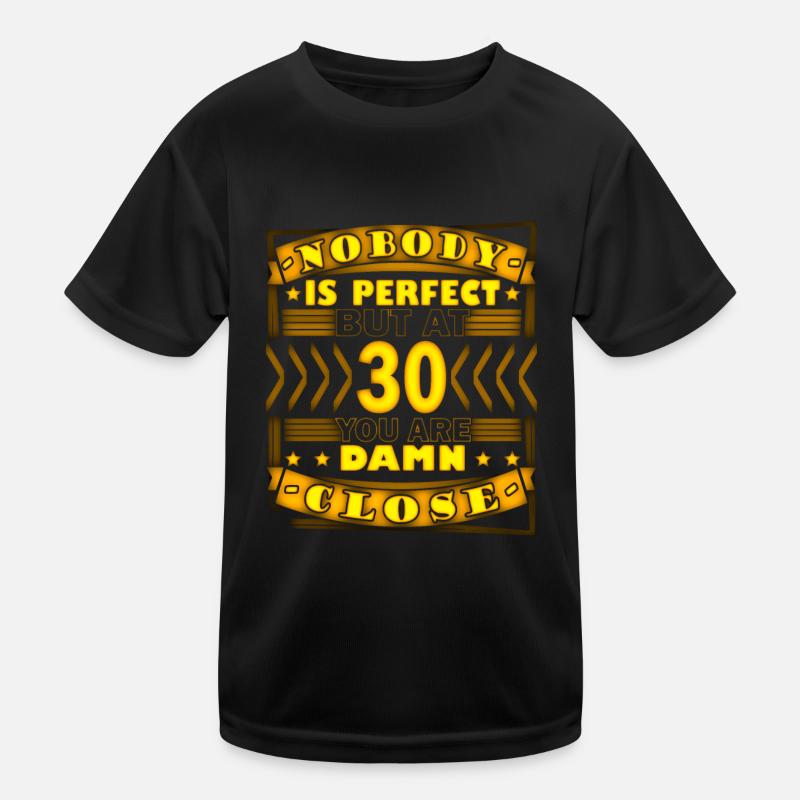 30e anniversaire - 30 ans T-shirt sport Enfant