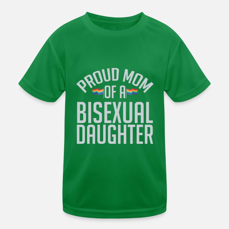 Stolze Mutter Einer Bisexuellen Tochter Kinder Funktions-T-Shirt