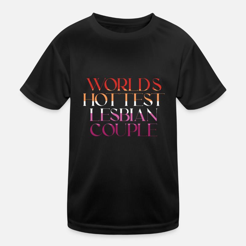 Das Heißeste Lesbische Paar Der Welt Kinder Funktions-T-Shirt