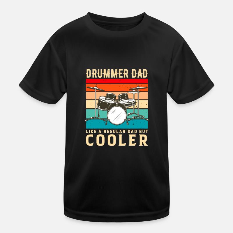 Batterie Drummer Funny Drumming Drums Drumset T-shirt sport Enfant