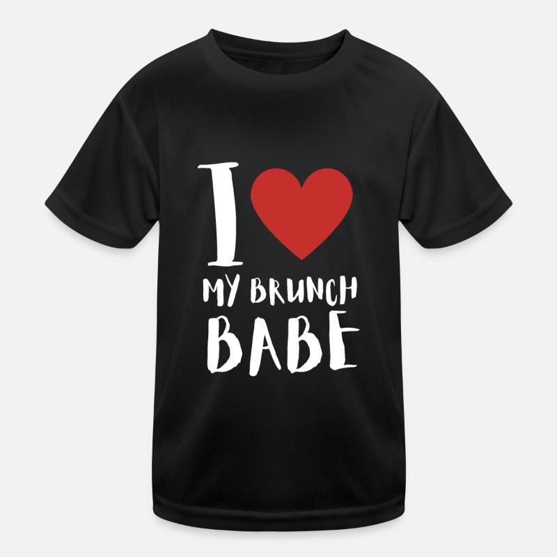 Babes Who Brunch Squat T-shirt sport Enfant