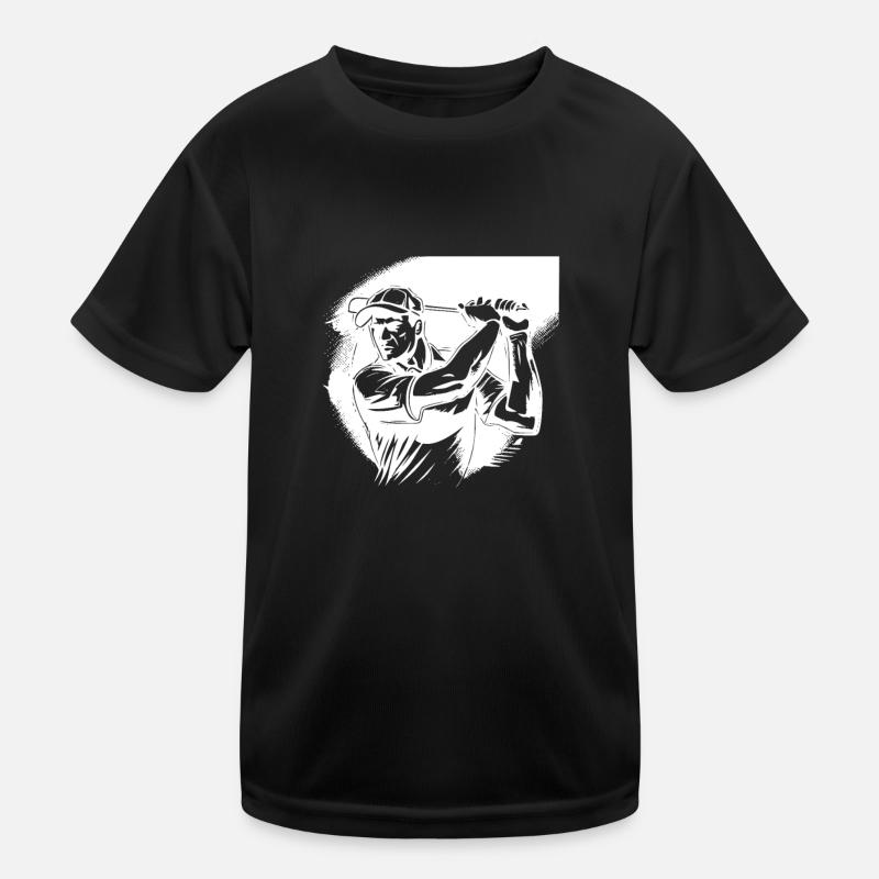 Golf Golfer Kinder Funktions-T-Shirt