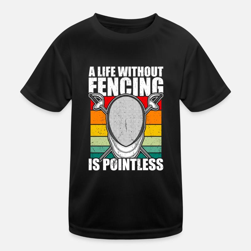 Fechter Fechter Kinder Funktions-T-Shirt