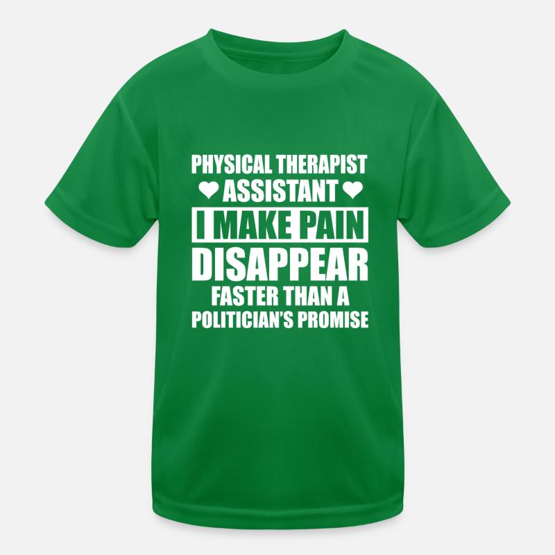 Physiotherapist Kids Functional T-Shirt