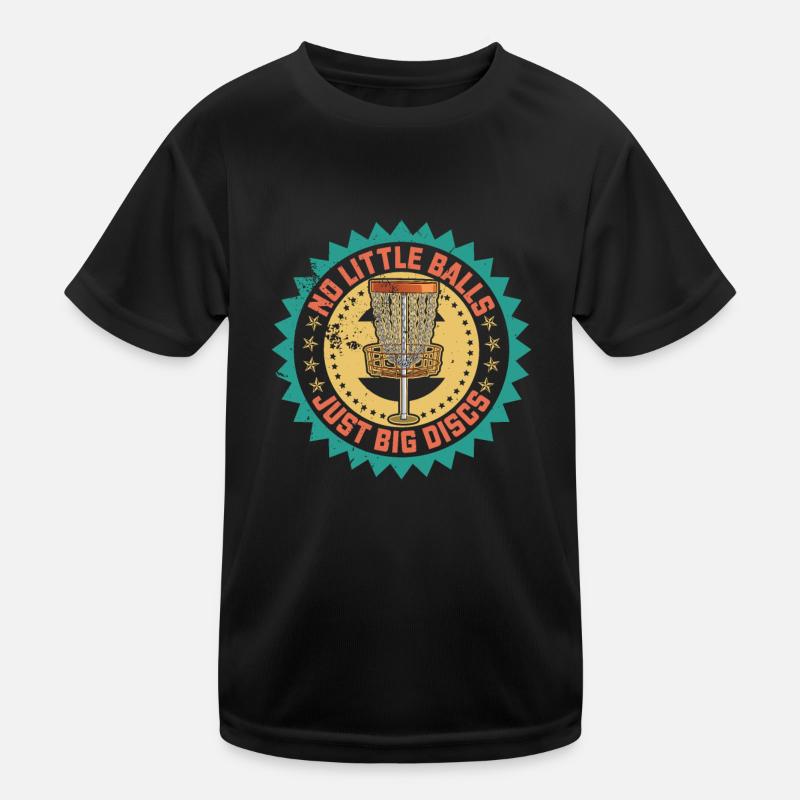 Discgolfer Flying Disc Frisbee Tree Hobby Kids Functional T-Shirt