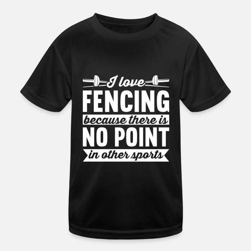 Fechter Fechter Kinder Funktions-T-Shirt
