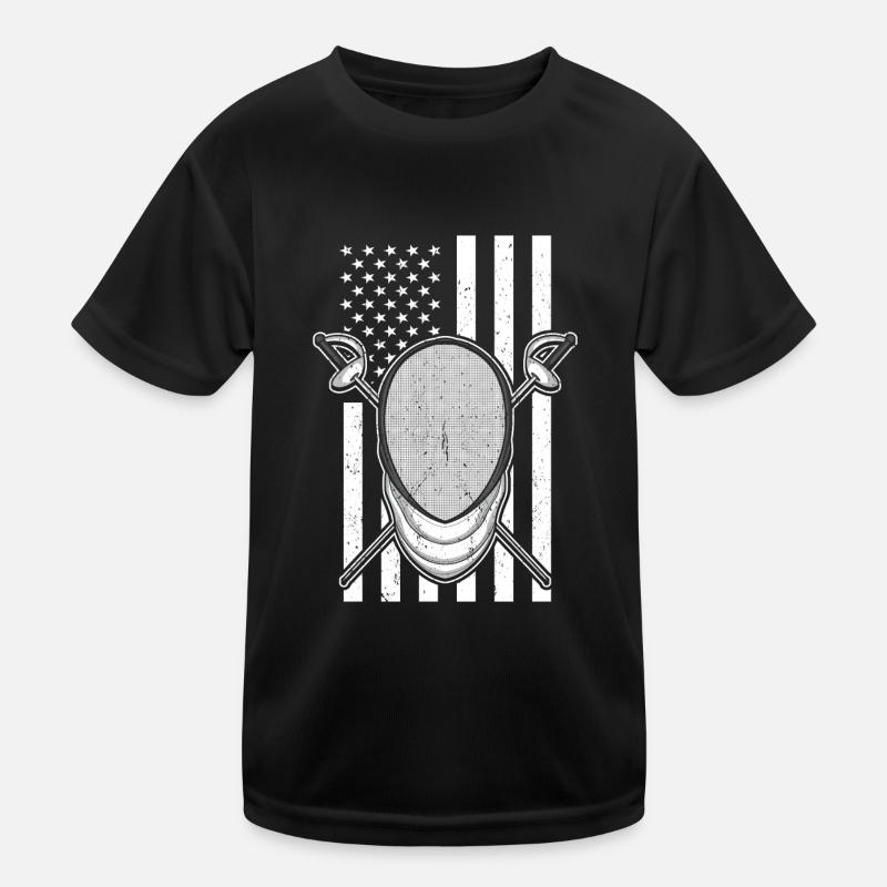 Fechter Fechter Kinder Funktions-T-Shirt