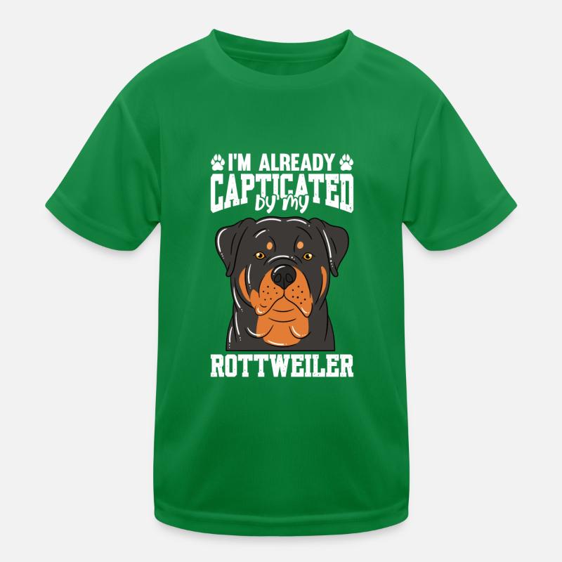Je suis déjà captivé par mon rottweiler T-shirt sport Enfant