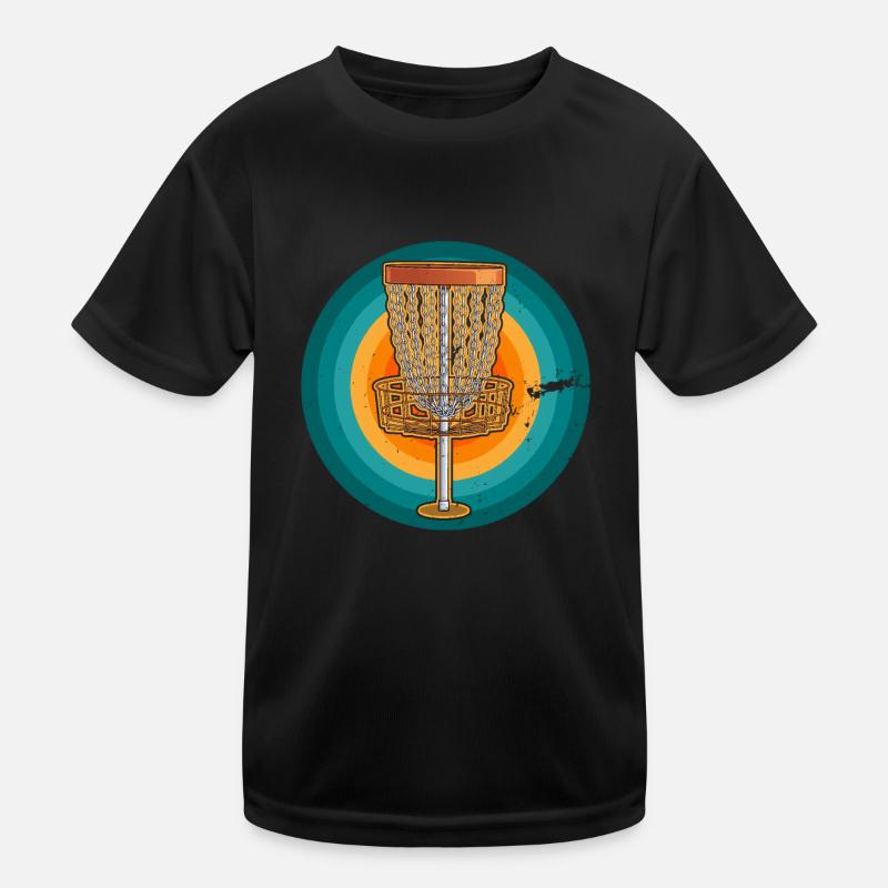 Discgolfer Frisbee Lancer Disc Lancer Sports T-shirt sport Enfant
