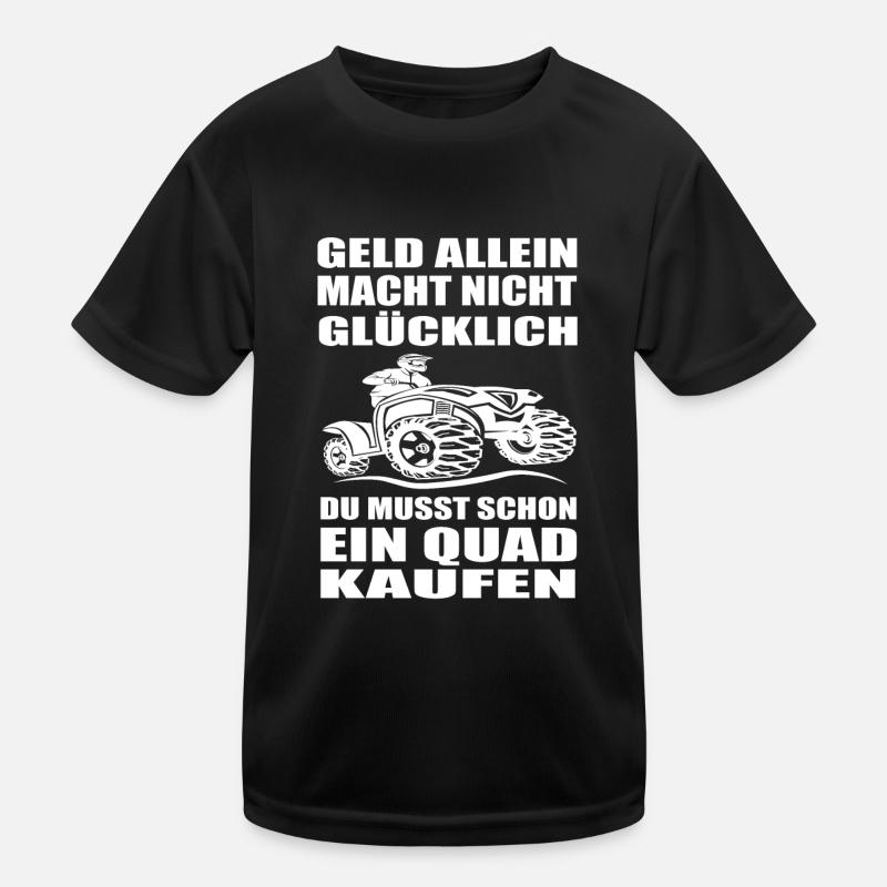 Quad Kinder Funktions-T-Shirt