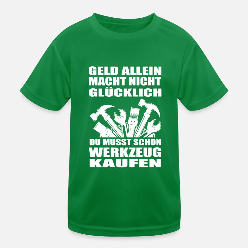 Handwerker Kinder Funktions-T-Shirt