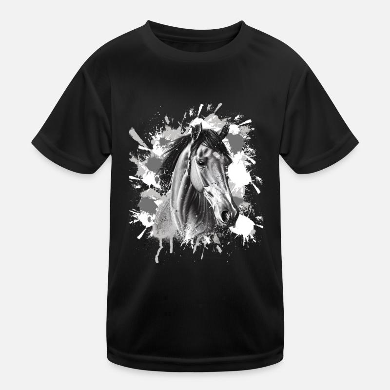 Horse Kids Functional T-Shirt