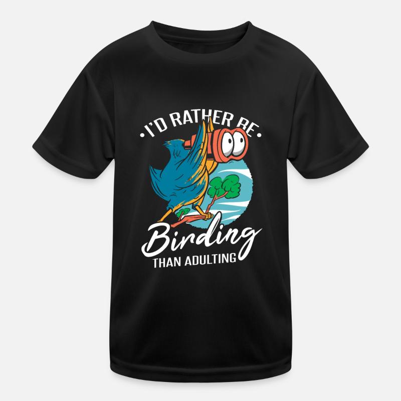 Je préfère observer les oiseaux T-shirt sport Enfant
