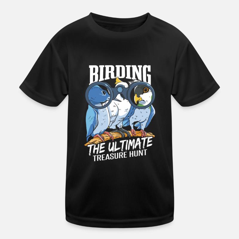 Drôle d’observation des oiseaux d’observation des oiseaux T-shirt sport Enfant
