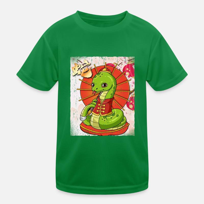 Année du Serpent Nouvel An lunaire chinois T-shirt sport Enfant