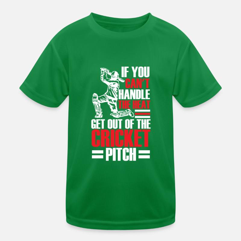 Sortez du terrain de cricket T-shirt sport Enfant